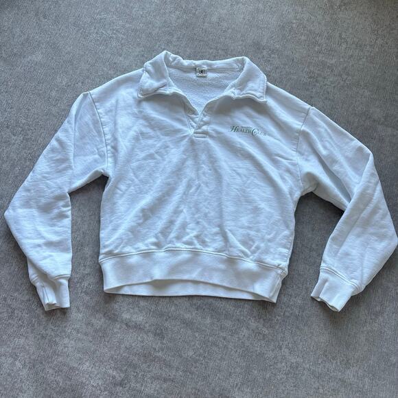 Sporty & Rich Sweaters - Sporty & Rich Polo Sweater